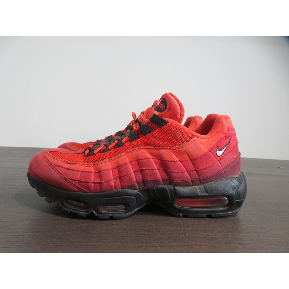 Nike Air Max 95 Shoes Mens Size 8.5 Red Black AT2865-600 Sneakers Running - Picture 4 of 10